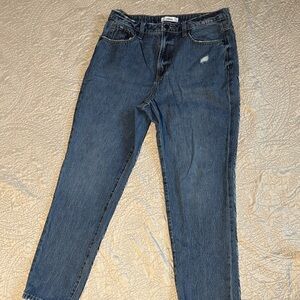 Classic Denim Straight Leg Jeans